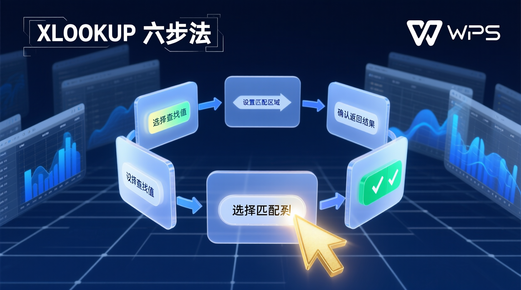 WPS表格XLOOKUP跨表匹配六步法